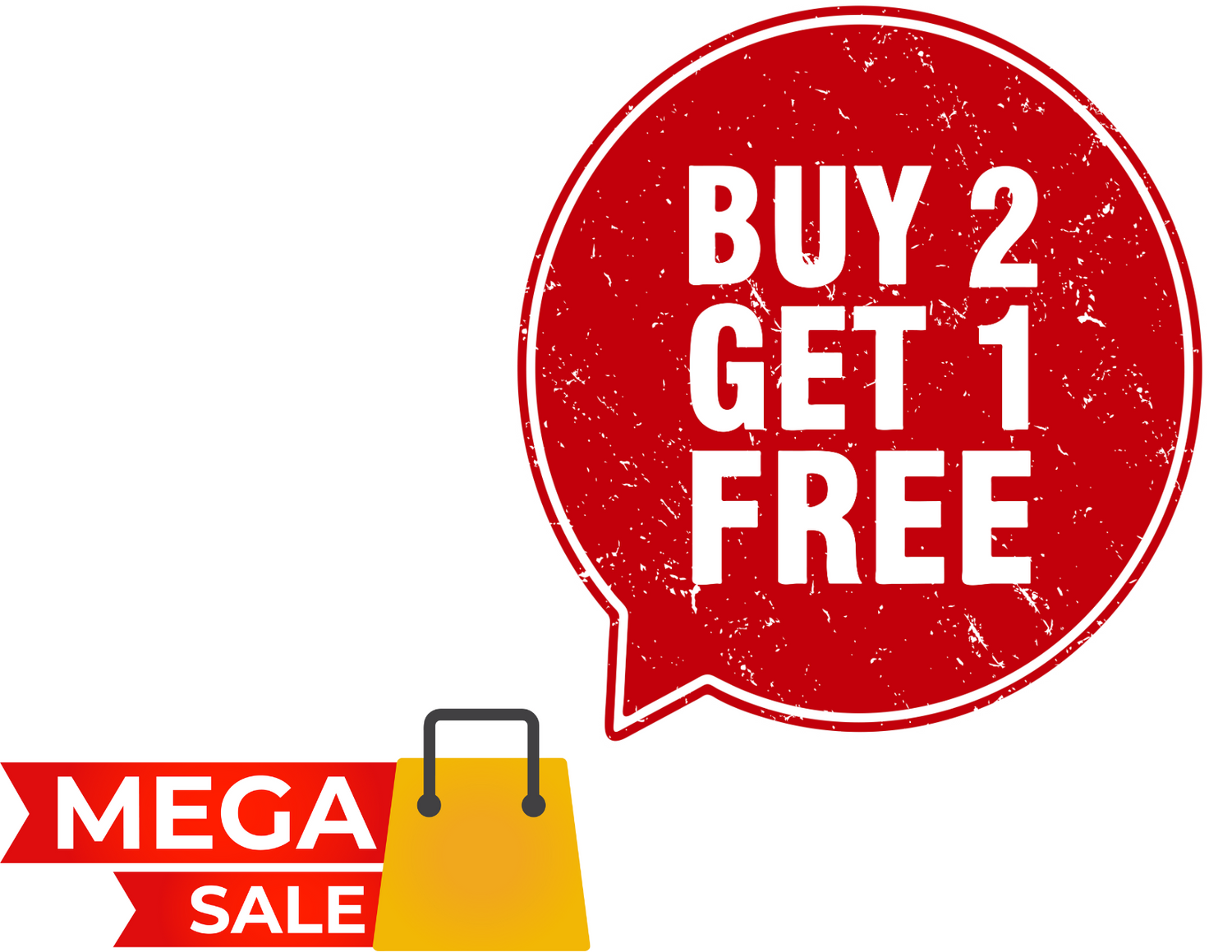 Buy 2, Get 1 Free – The More You Buy, The More You Save!