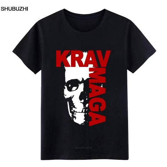 KRVA MAGA Skull T-Shirt Black