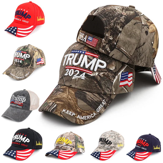 Trump 2024 Hat Donald Trump Hat Take America Back MAGA USA Embroidery Adjustable Baseball Cap