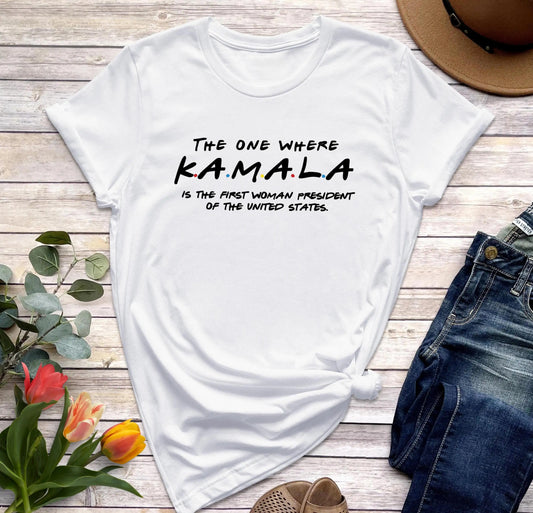 KAMALA FRIENDS The One T-Shirt President 2024